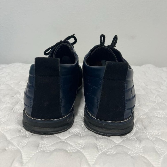 Gatsby Men’s Leather Shoes Size EU 48 Navy & Black - Picture 4 of 8